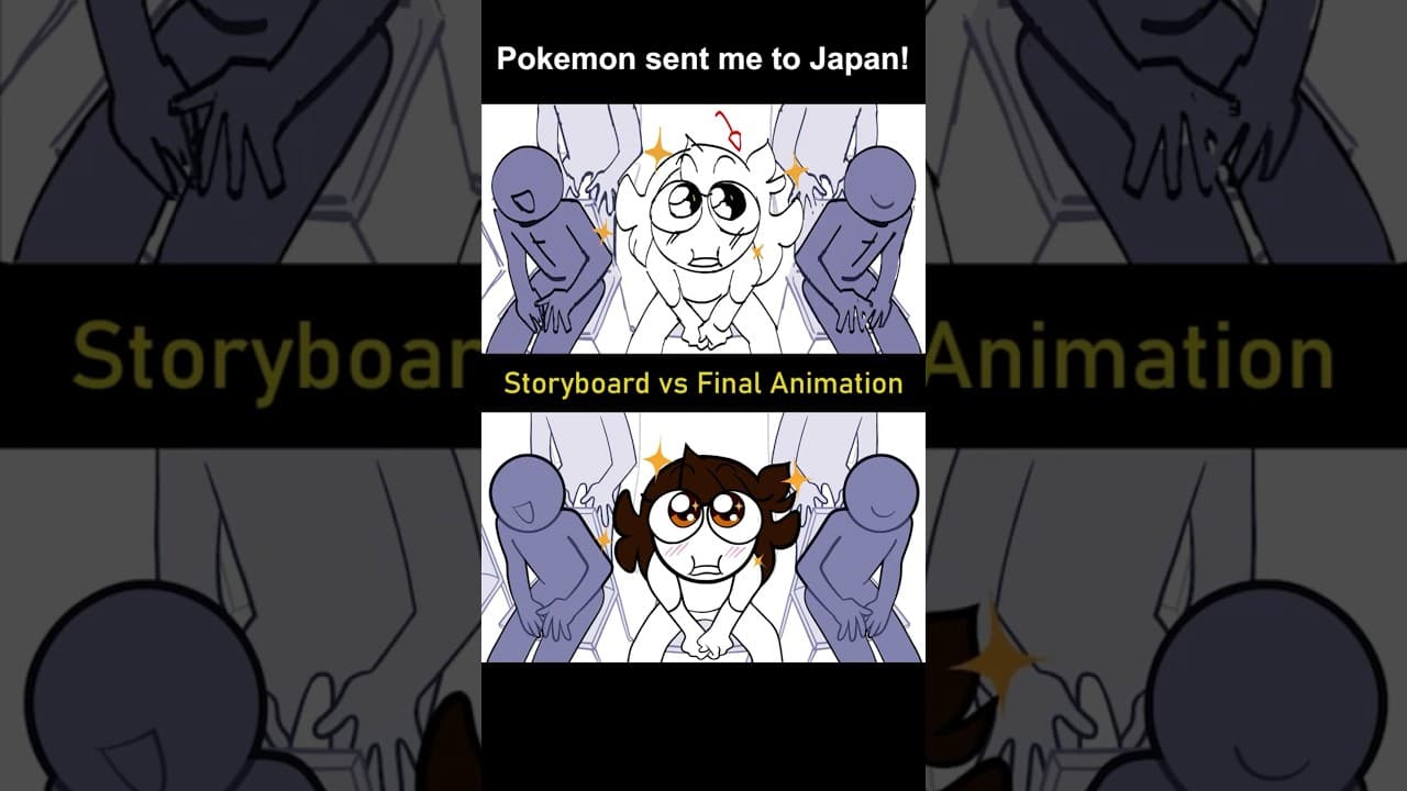 Storyboard vs Animation: I went to Japan (shot 13)