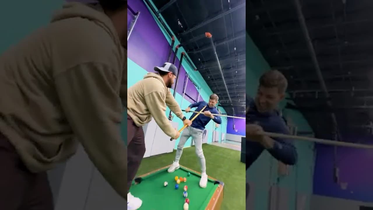 Well that escalated QUICKLY 😳🎱