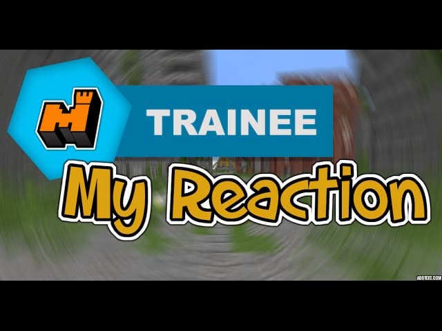MY REACTION TO GETTING TRAINEE ON MINEPLEX!!! (300 Subscribers!)