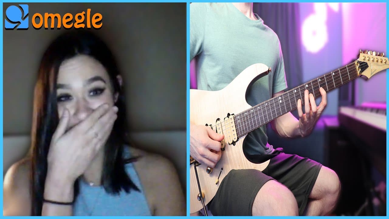 Playing Guitar for GIRLS on Omegle 2
