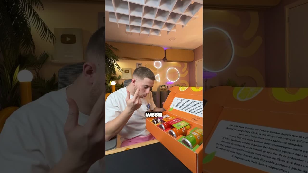 J’AI NOTÉ LA NOUVELLE MARQUE DE BOISSON DE FASTGOODCUISINE ! 🥤