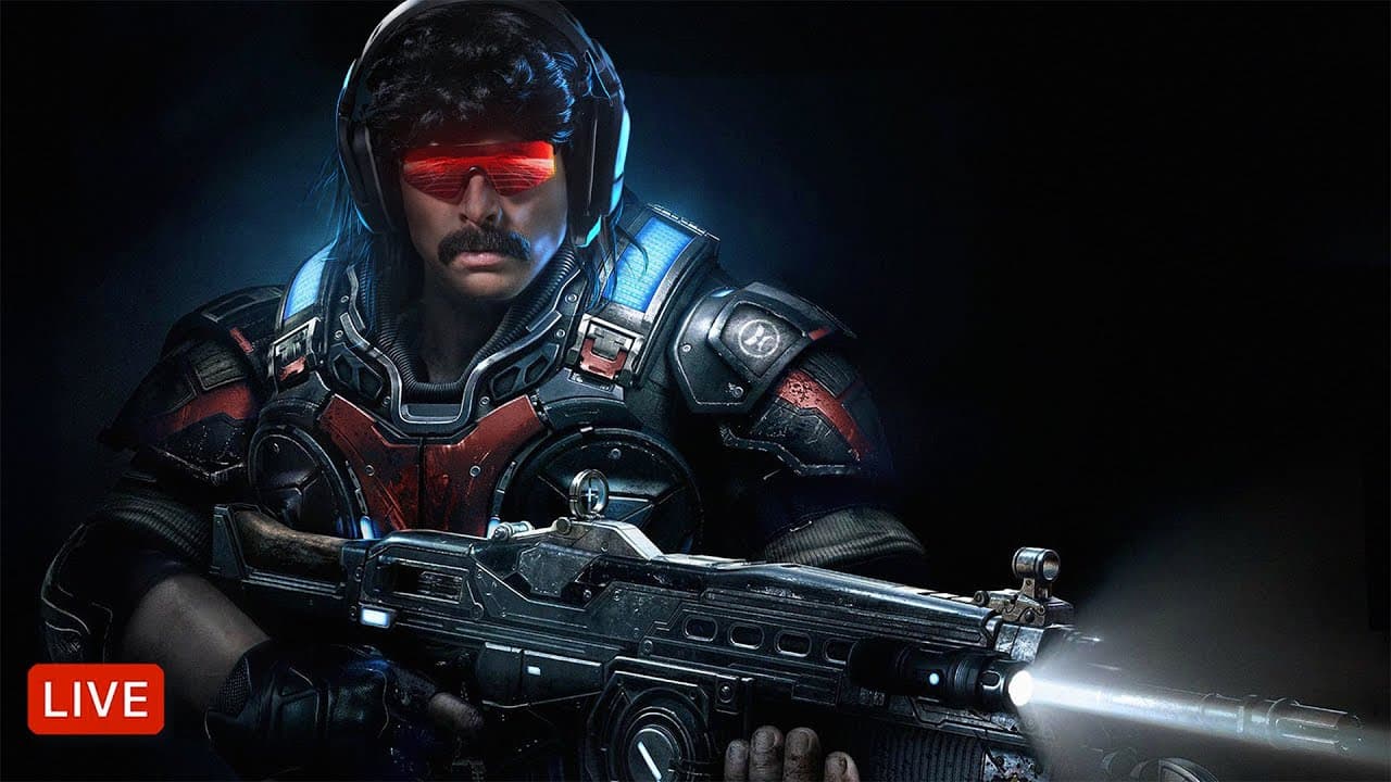 DR DISRESPECT - GEARS RELOADED GLOBAL LAUNCH - CRUSHING LOCUST