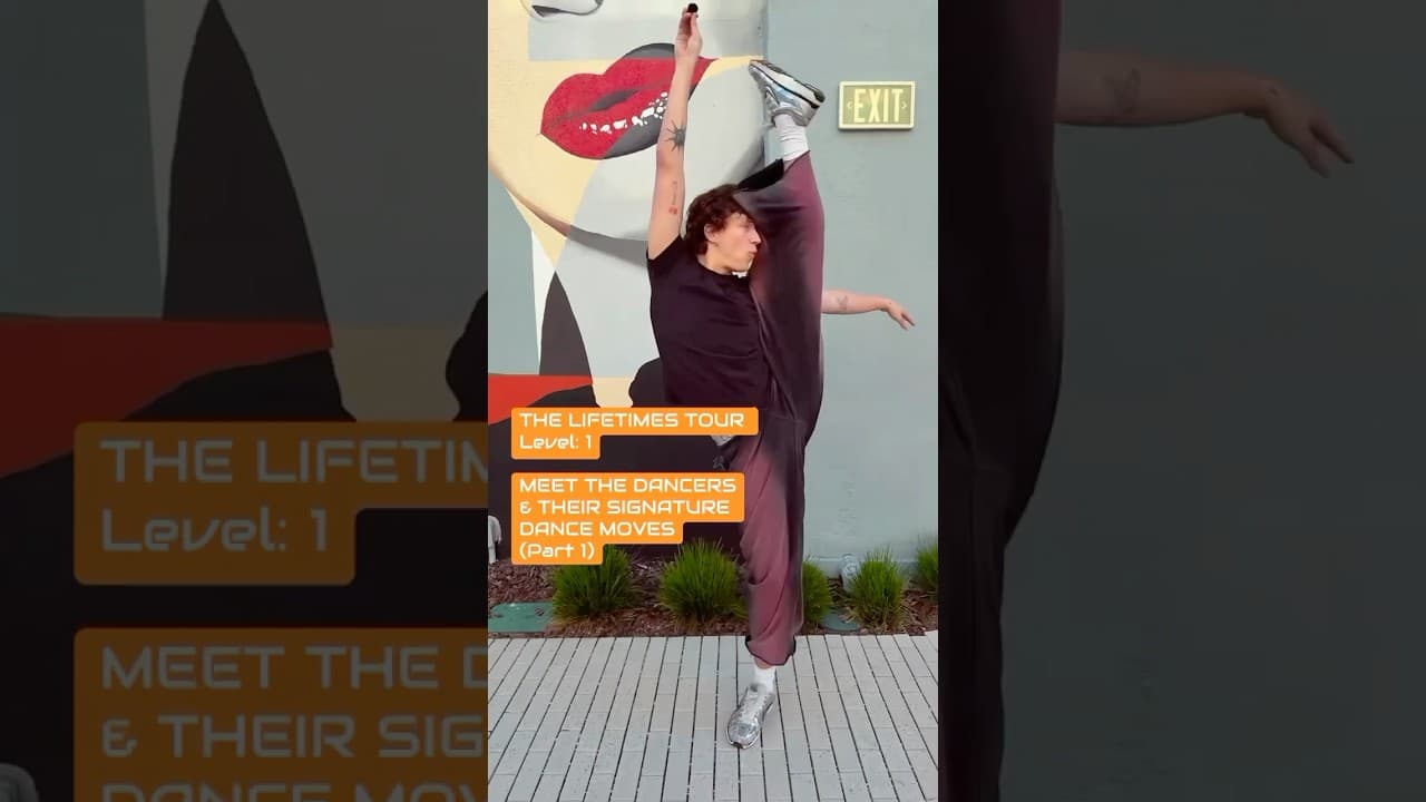 MEET THE LIFETIMES TOUR DANCERS 🧡♾️