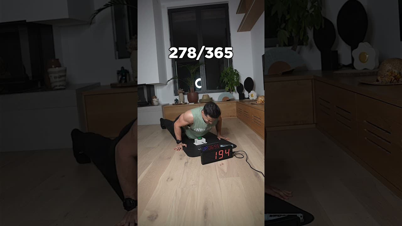 Day 278/365 one more push-up everyday for a whole year !! 🔥