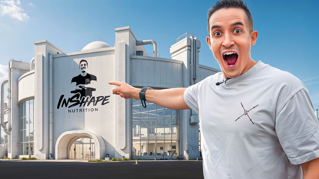 J’ouvre mon usine InShape Nutrition !!