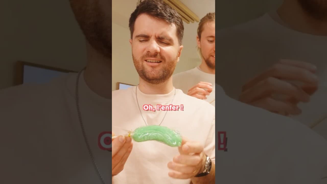 Expérience culinaire : les sucettes au cornichon 🍭