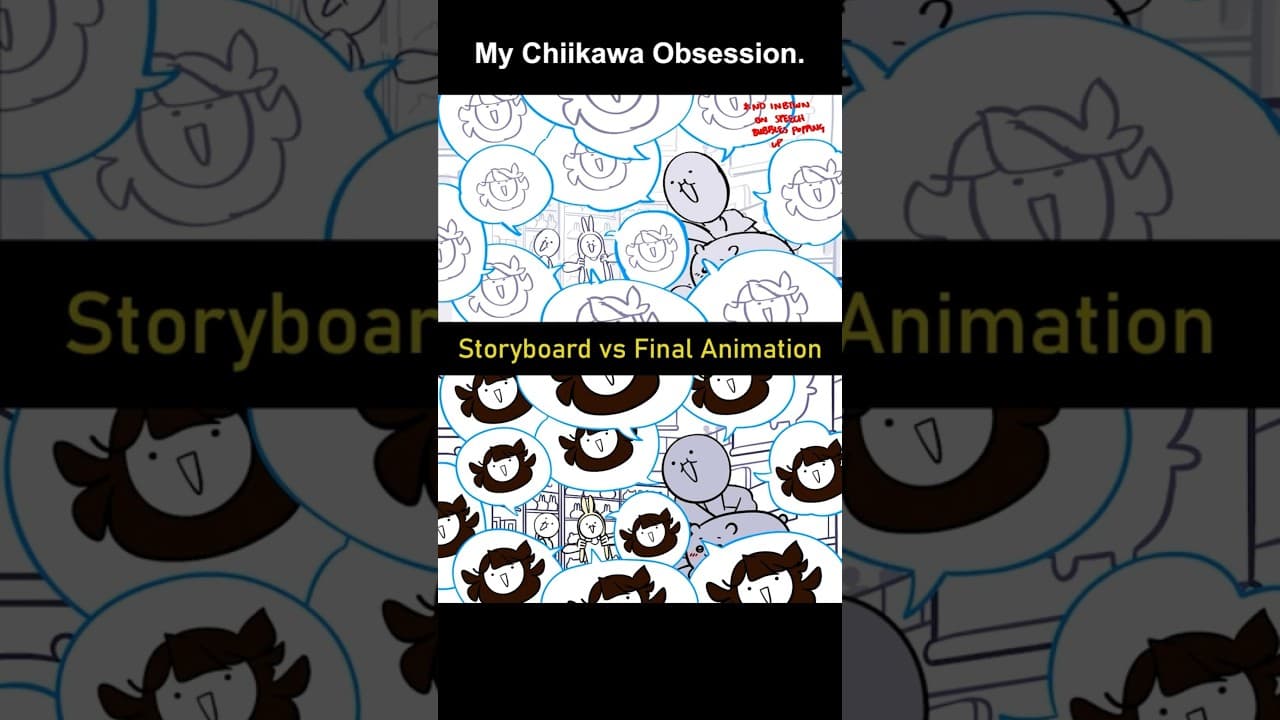 Storyboard vs Animation: My Chiikawa Obsession (shot 22)