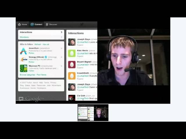 Sept 7 Live Stream Hangout on Air