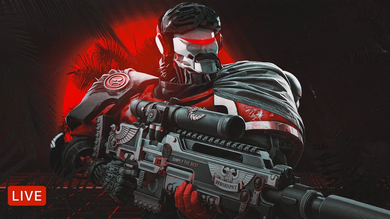 🔴LIVE - DR DISRESPECT - SPACE MARINES 2 - BEST GRAPHICS EVER?