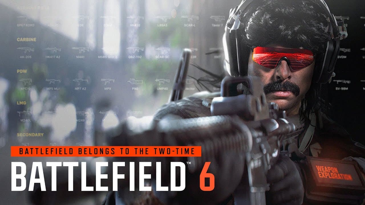 DR DISRESPECT - BATTLEFIELD 6 - JET CRASHES, EXPLOSIONS, 360 NO-SCOPES