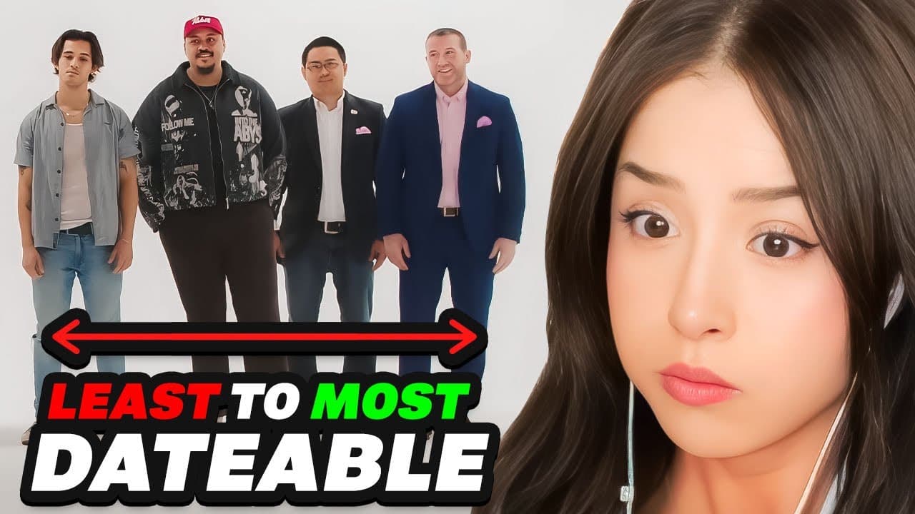 Pokimane Ranks Men From Least To Most Dateable