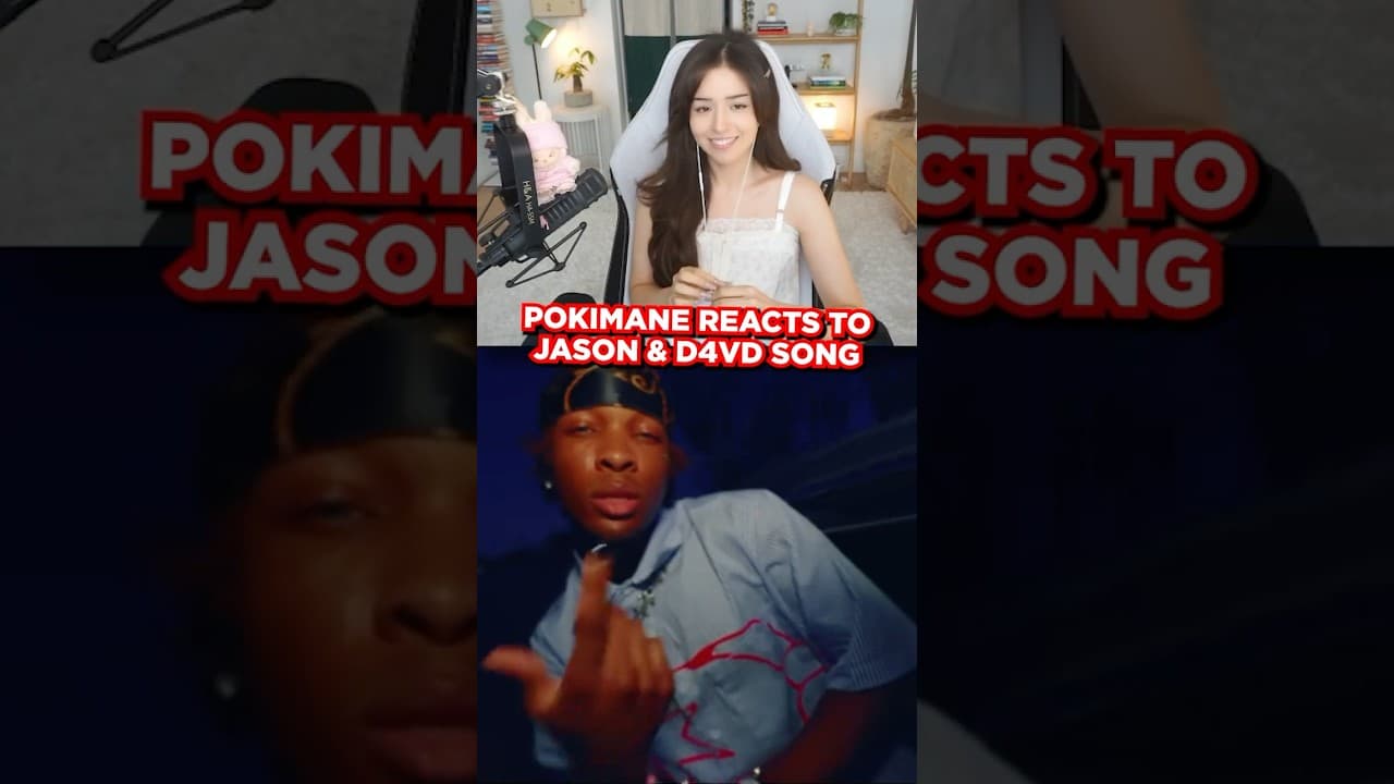 Pokimane Reacts To Jason & d4vd - Summer Uptown