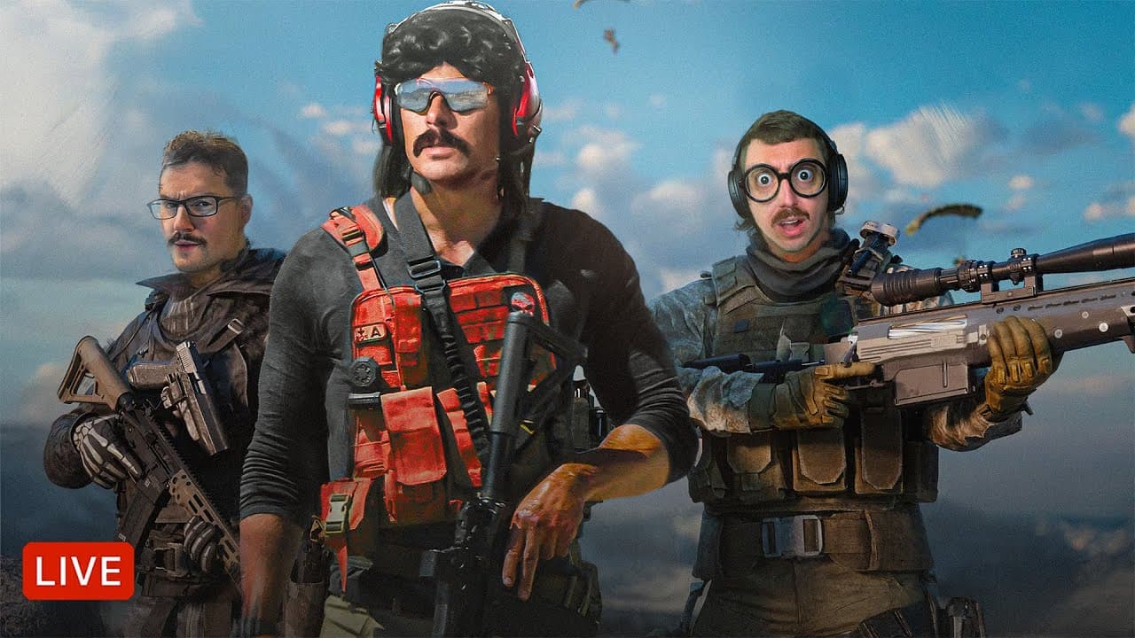 DR DISRESPECT - WARZONE - STACHE OPS RANKED
