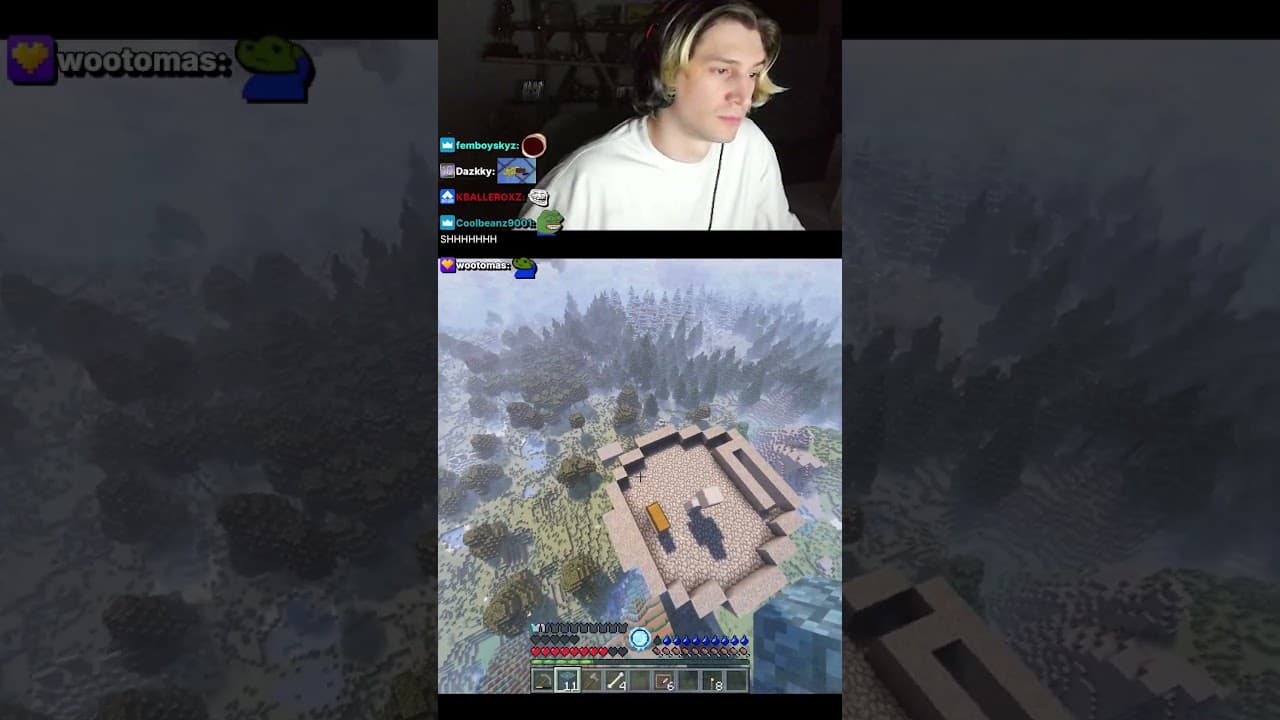 xQc's First Boss Fight in RL CRAFT