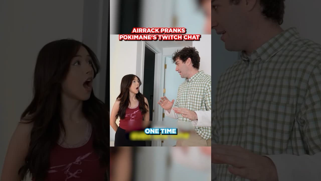 Airrack Pranks Pokimane's Stream