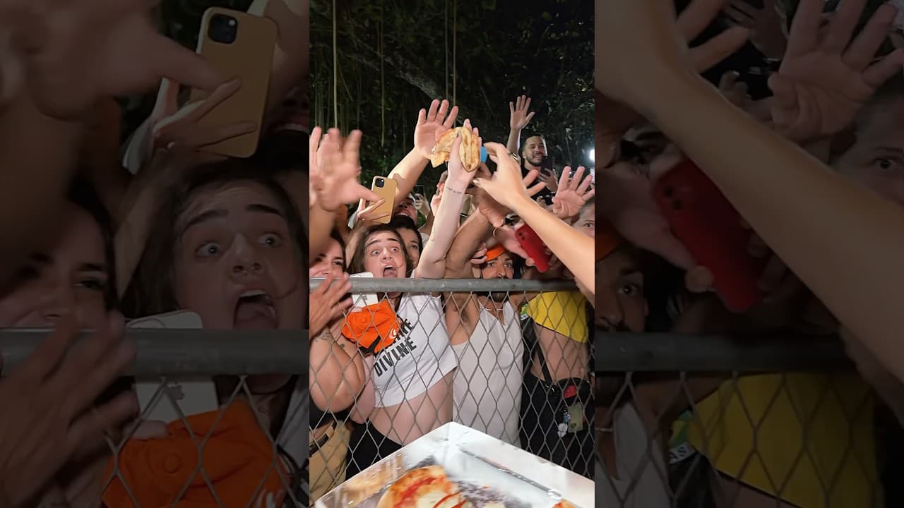 THEY FEED ME AND I FEED THEM 🔁🧡🇧🇷 #RockinRio2024