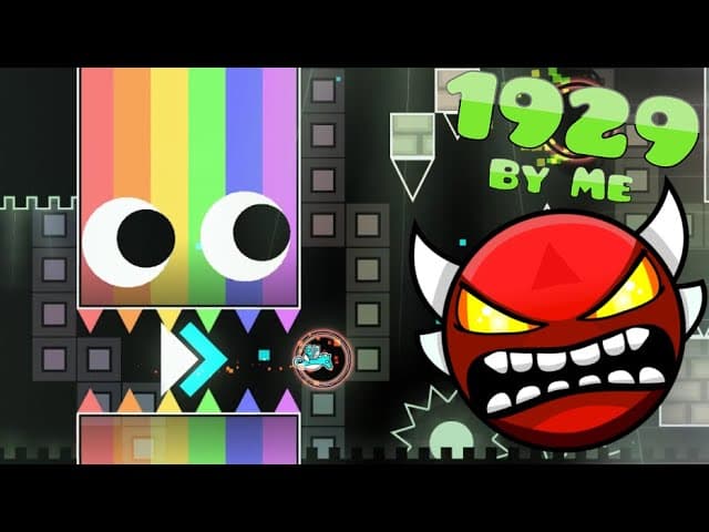 1929 - Insane Demon by Me - Geometry Dash