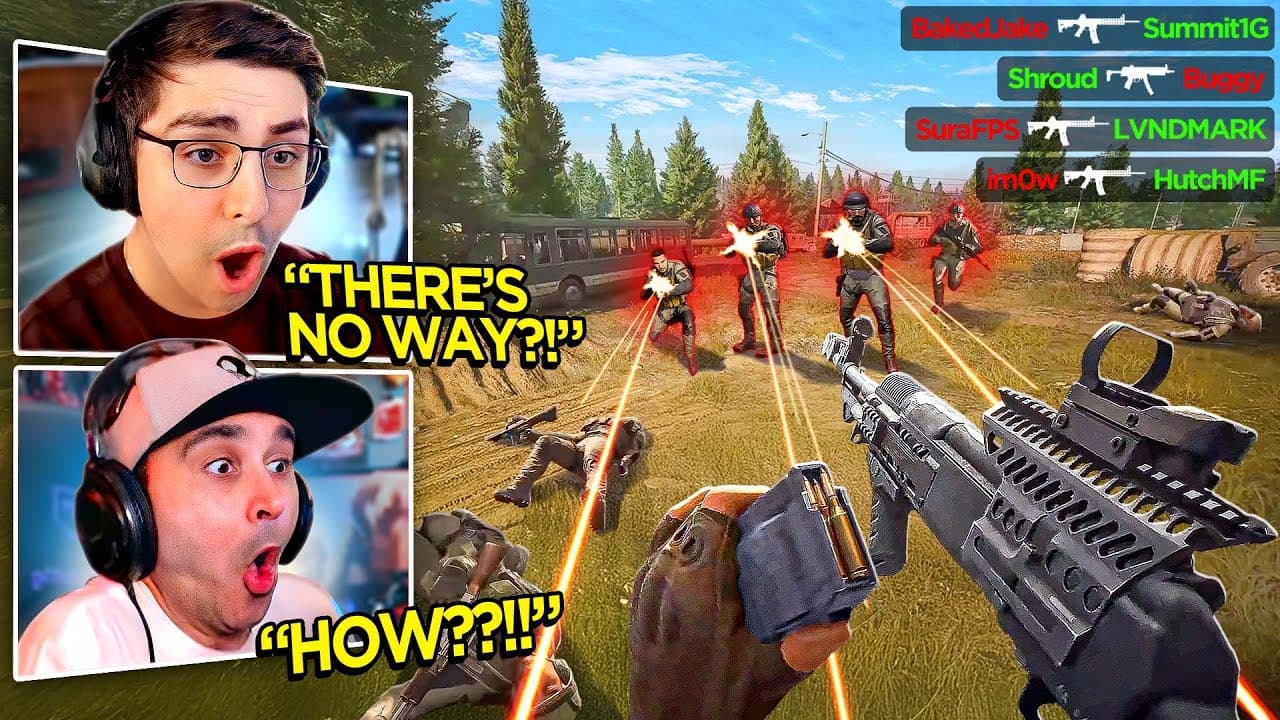 Shroud vs Top FPS Streamers in $100,000 Tournament