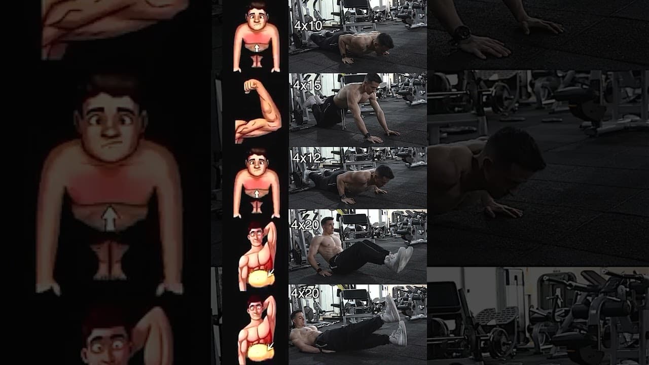 Build muscle best home workout ! 🔥