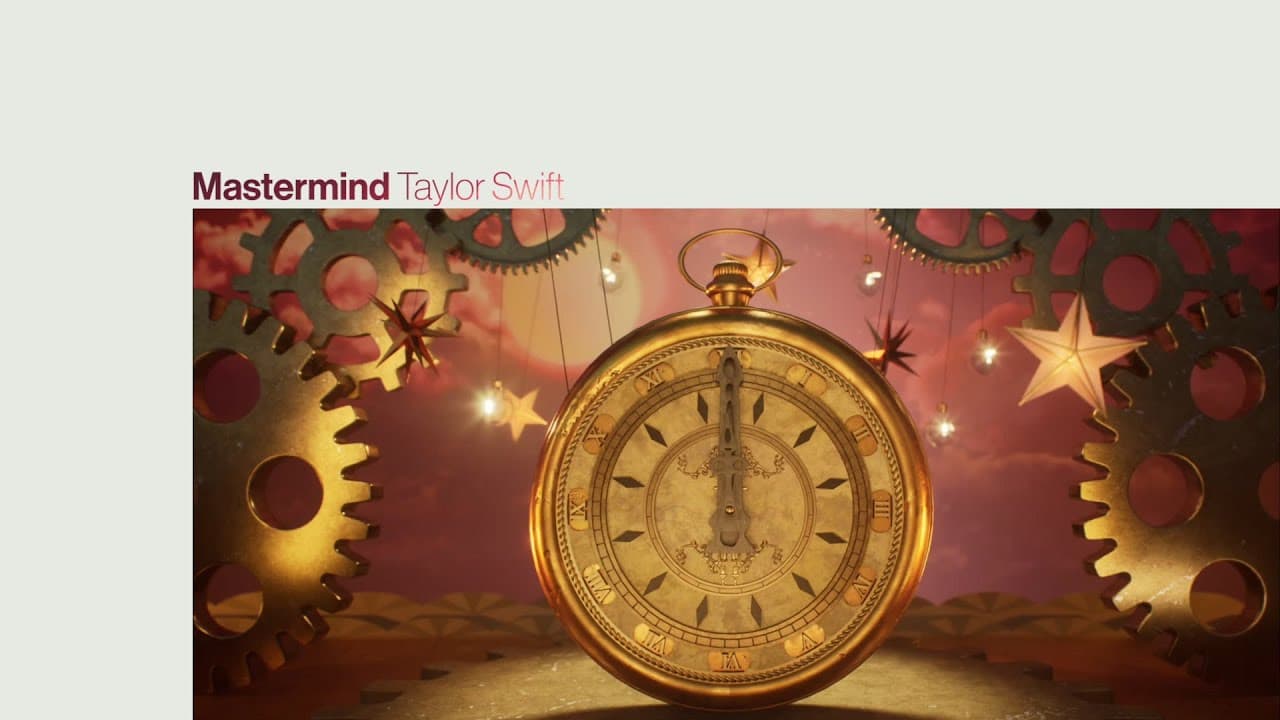 Taylor Swift - Mastermind (Official Lyric Video)