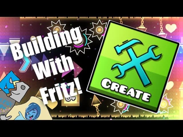 Building With Fritz Ep.1 - Rainbow Style Tutorial (Geometry Dash)