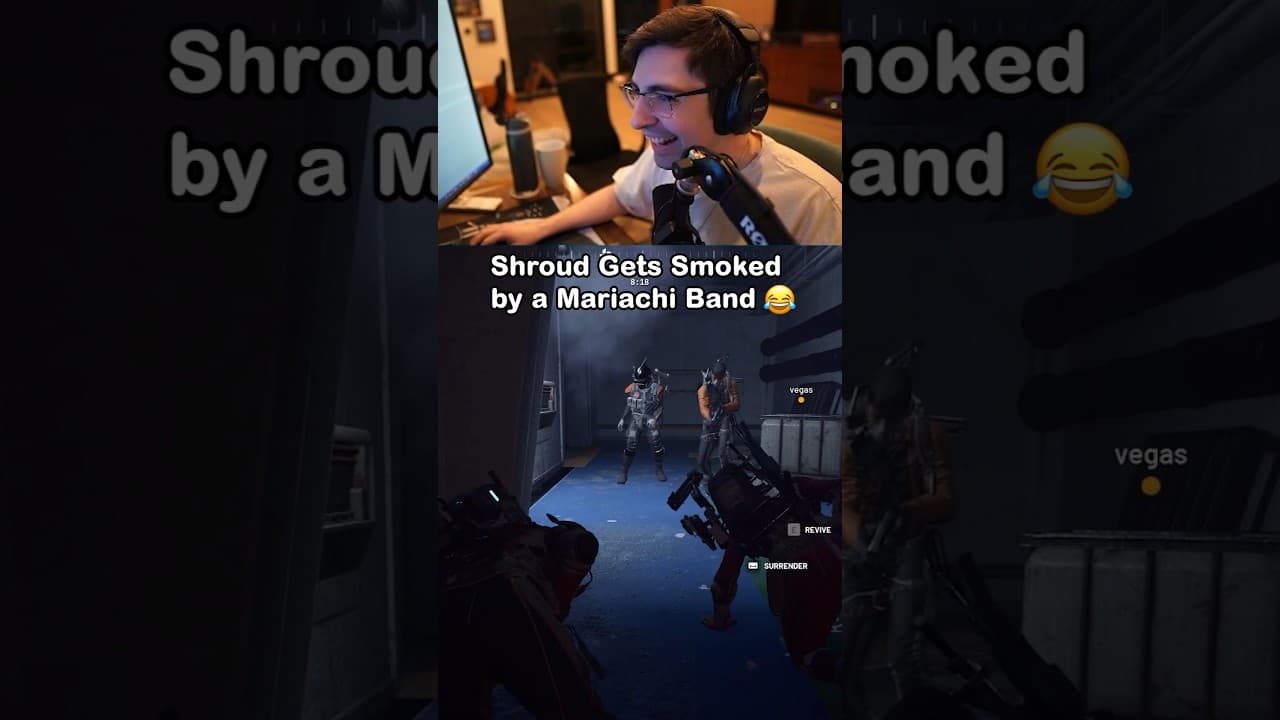 Shroud Gets Smoked by a Mariachi Band 🤣