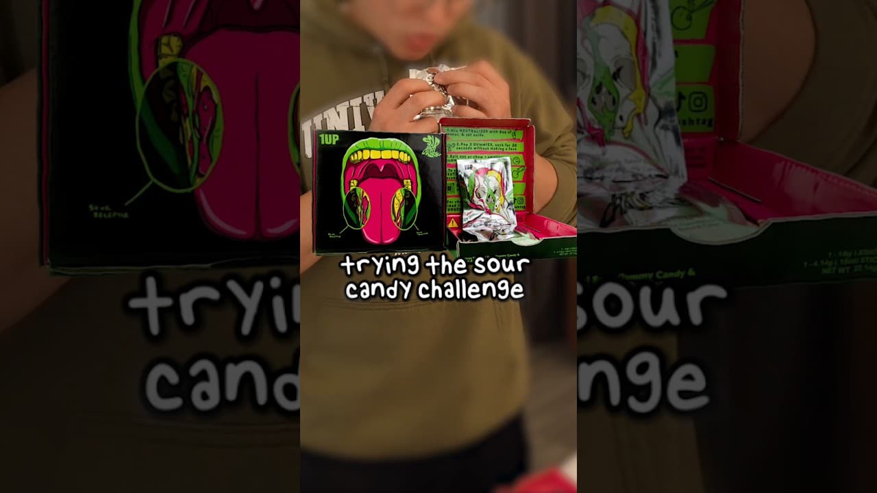 sour candy challenge