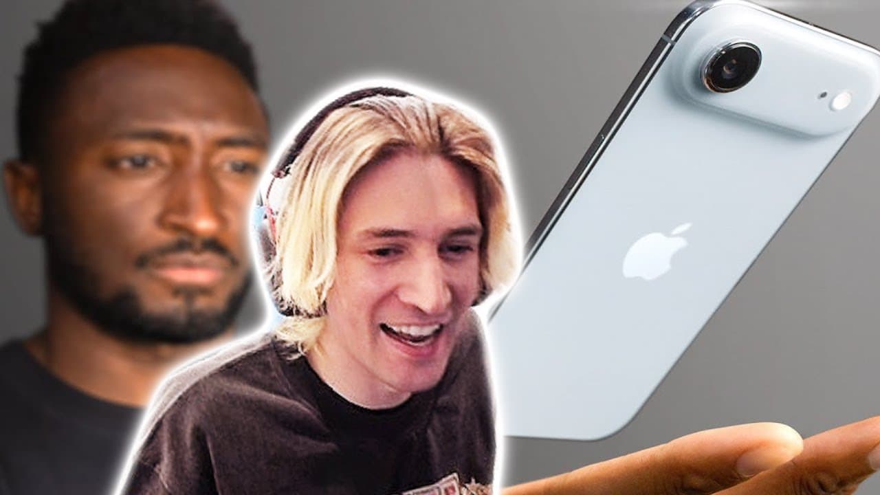 xQc Reacts to iPhone Air Review: Beauty is Pain