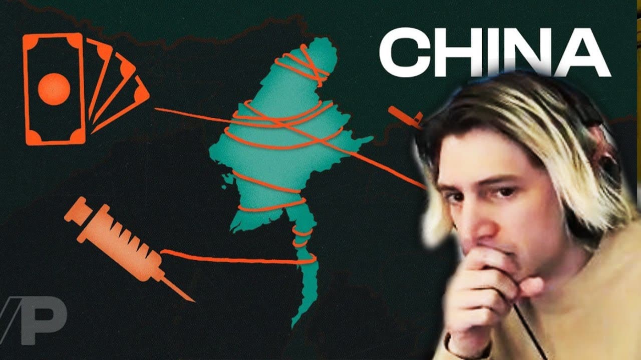 Inside the drug crisis right under China's nose | xQc Reacts