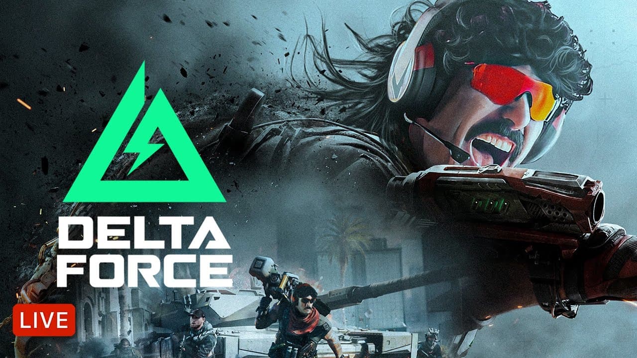 🔴LIVE - DR DISRESPECT - DELTA FORCE - INTENSE SITUATIONS ONLY!