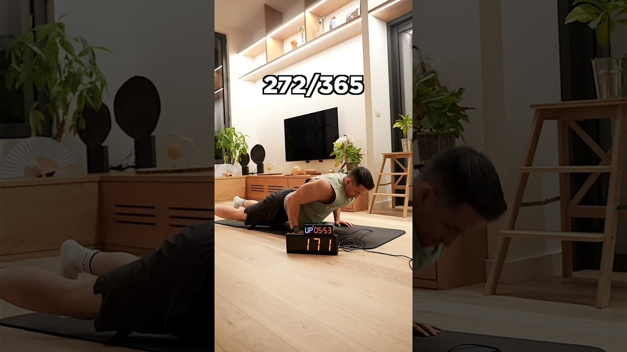 Day 272/365 one more push-up everyday for a whole year !! 🔥