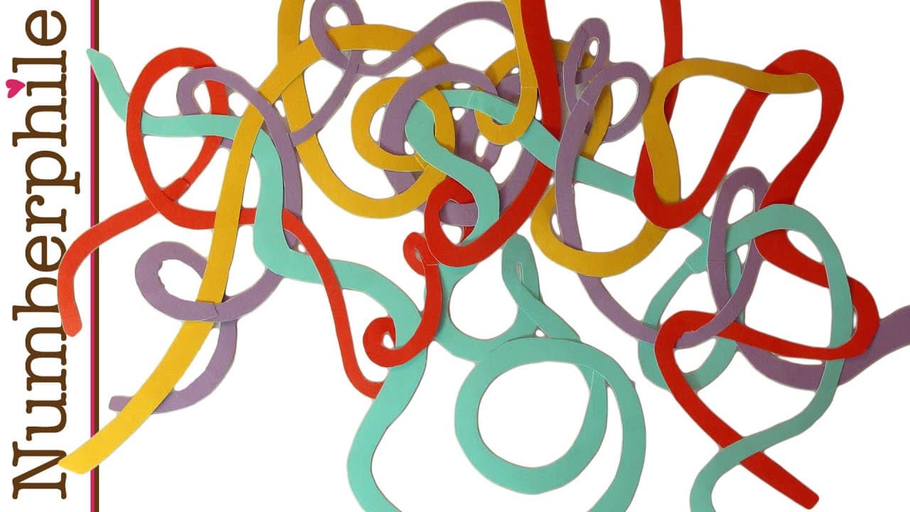 Colouring Knots - Numberphile