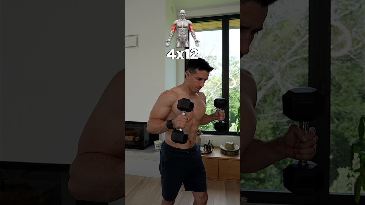 The best pillow ! Biceps home workout 🔥