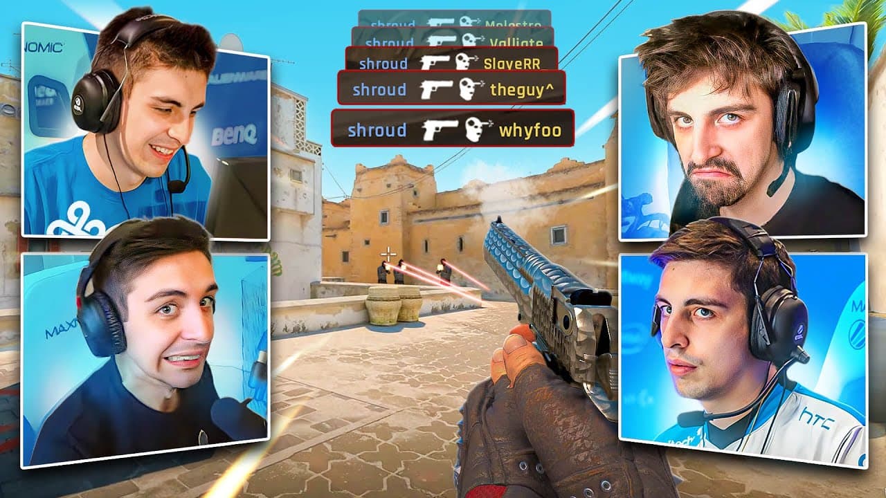 12 MINUTES OF PRIME CSGO SHROUD MOMENTS