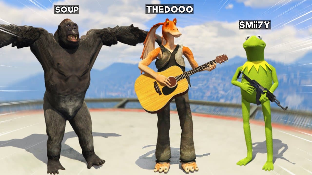 Modded GTA 5 is hilarious