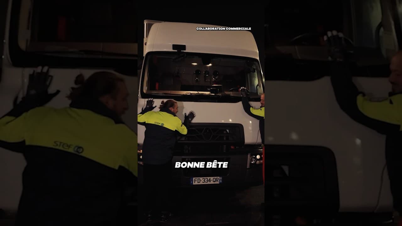Une journée avec Gwen le goat des conducteurs poids-lourds chez @STEFgroup avec OPCO Mobilités
