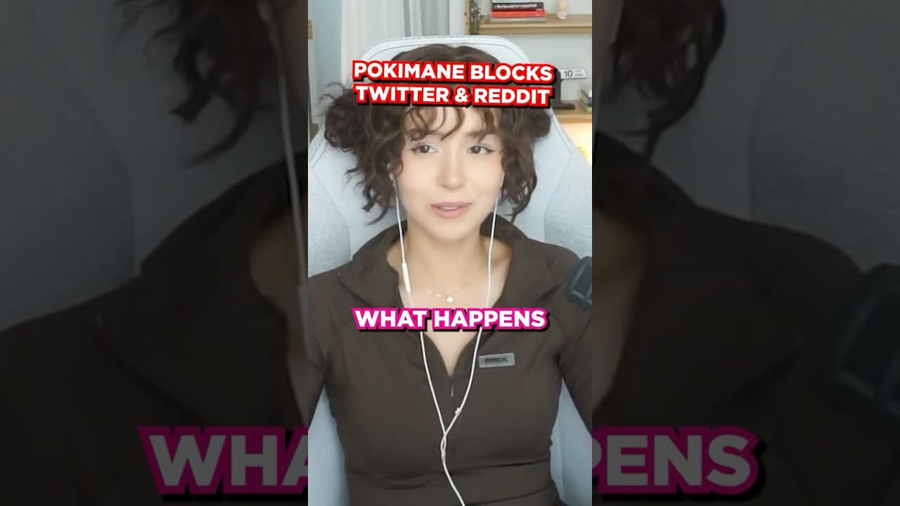 Pokimane Blocks Twitter & Reddit on Her PC