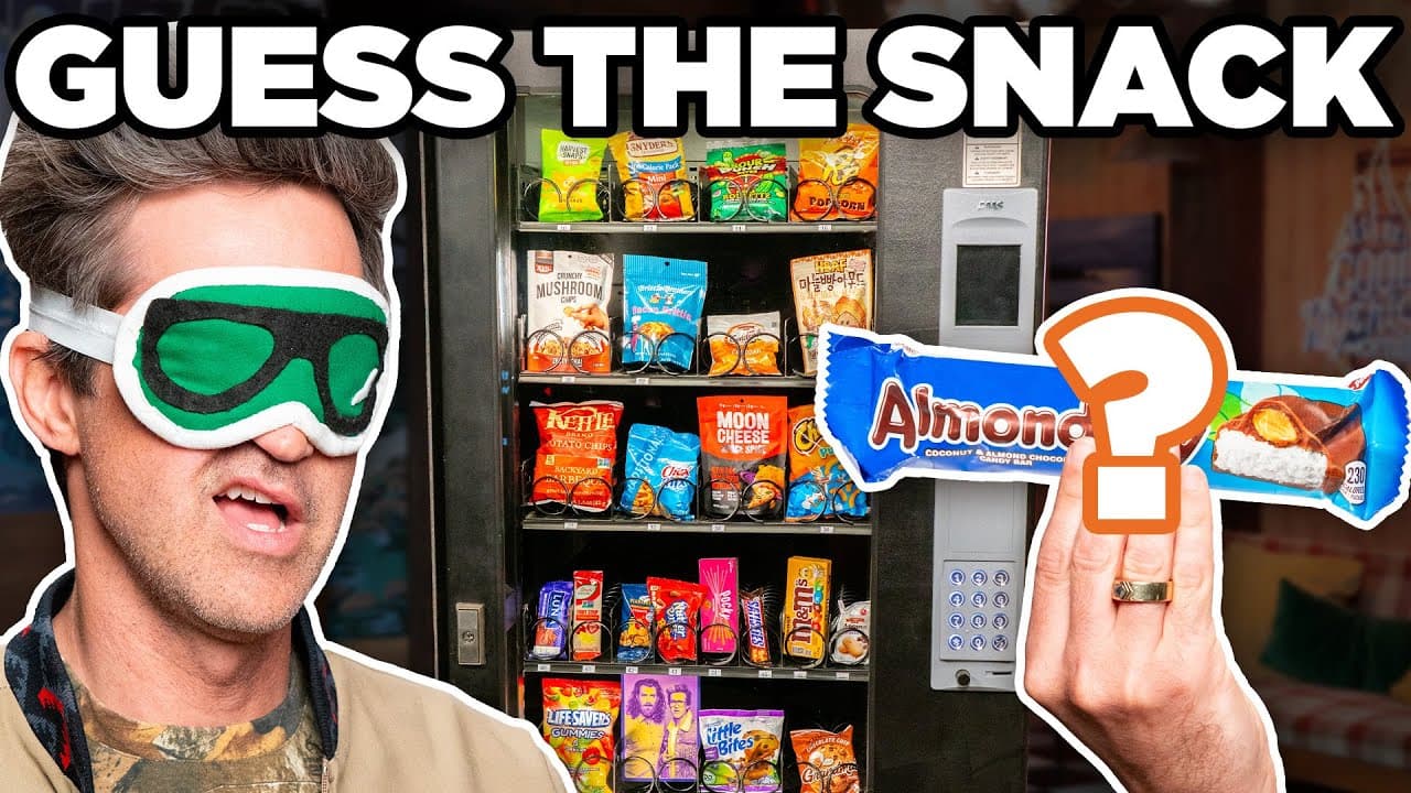 Guess The Mystery Vending Machine Snack