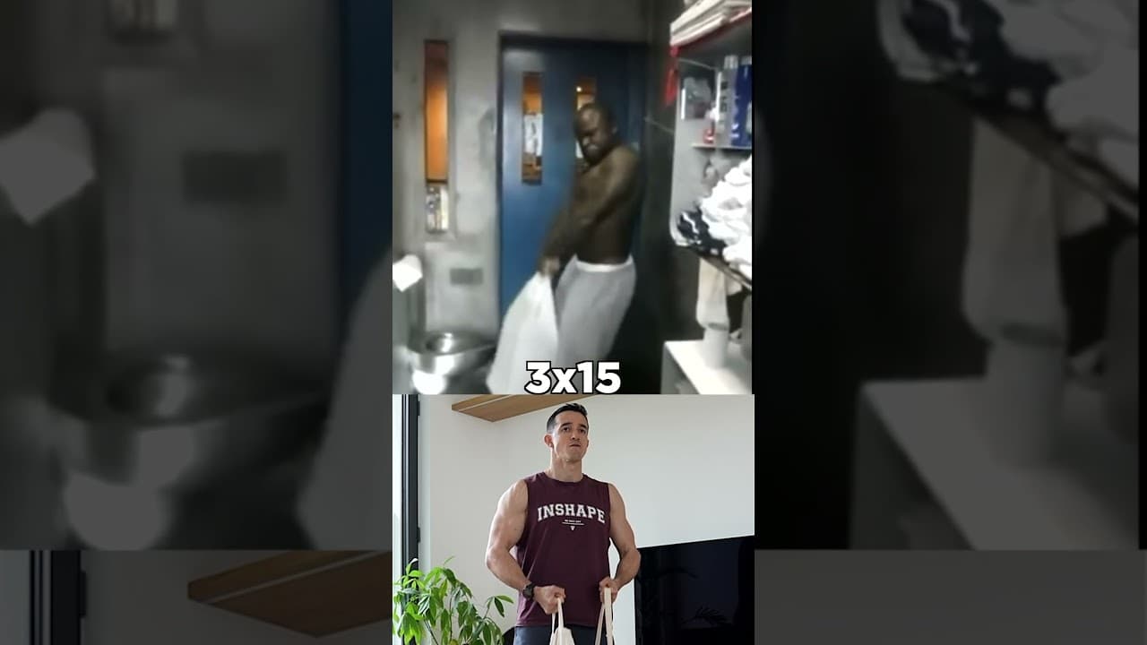 Prison workout !! 🔥