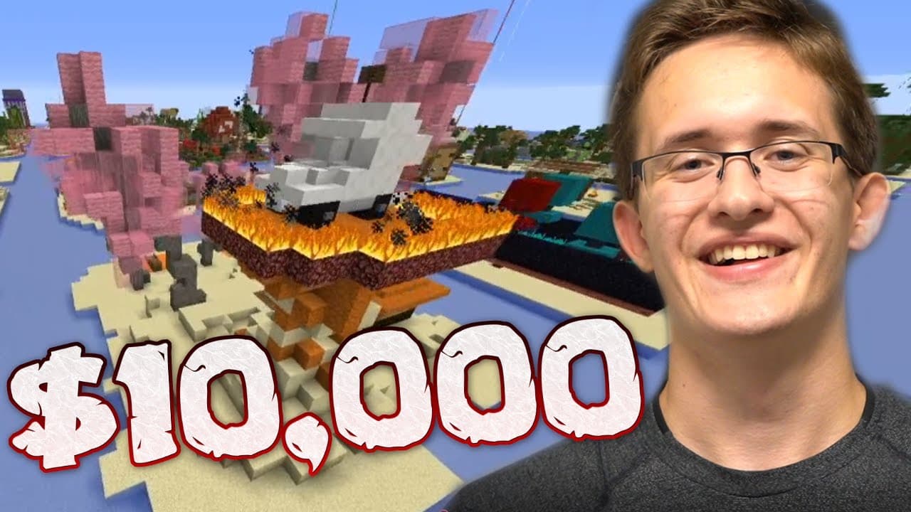 I Was In MrBeast's "100 Player Island Building" Challenge