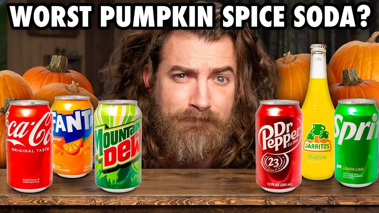 We Make Pumpkin Spice Soda