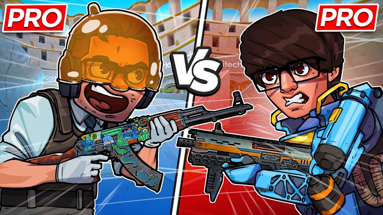 COUNTER-STRIKE PRO VS APEX LEGENDS PRO