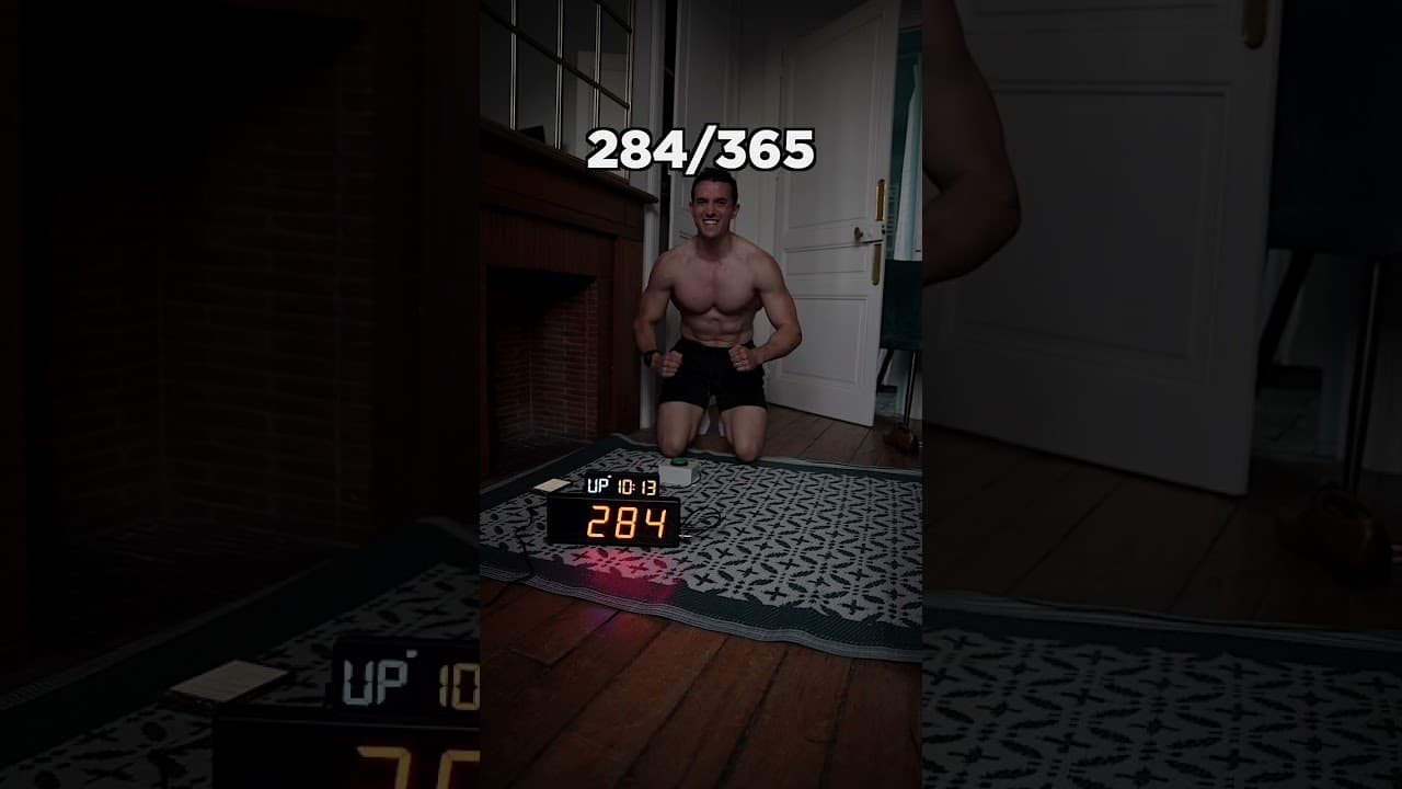 Day 284/365 One more push-up everyday for a whole year ! 🔥