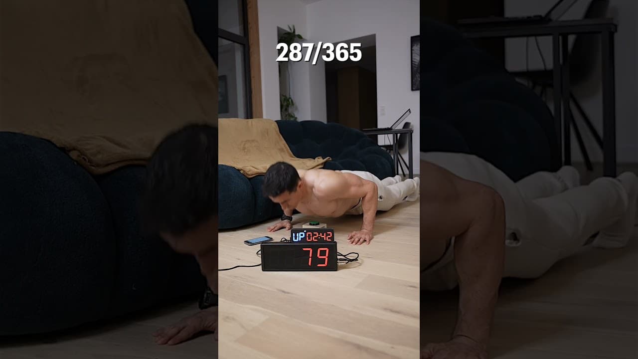 Day 287/365 One more push-up everyday for a whole year ! 🔥