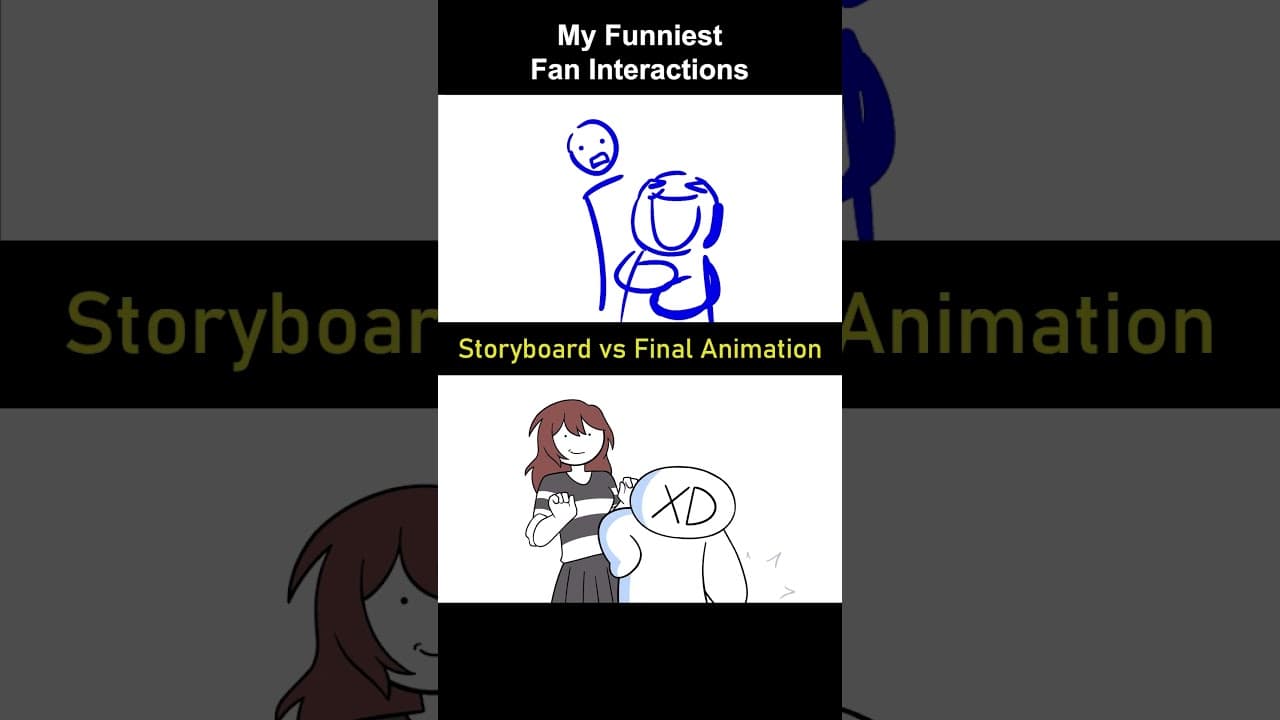 Storyboard vs Animation: My Funniest Fan Interactions (shot 8)