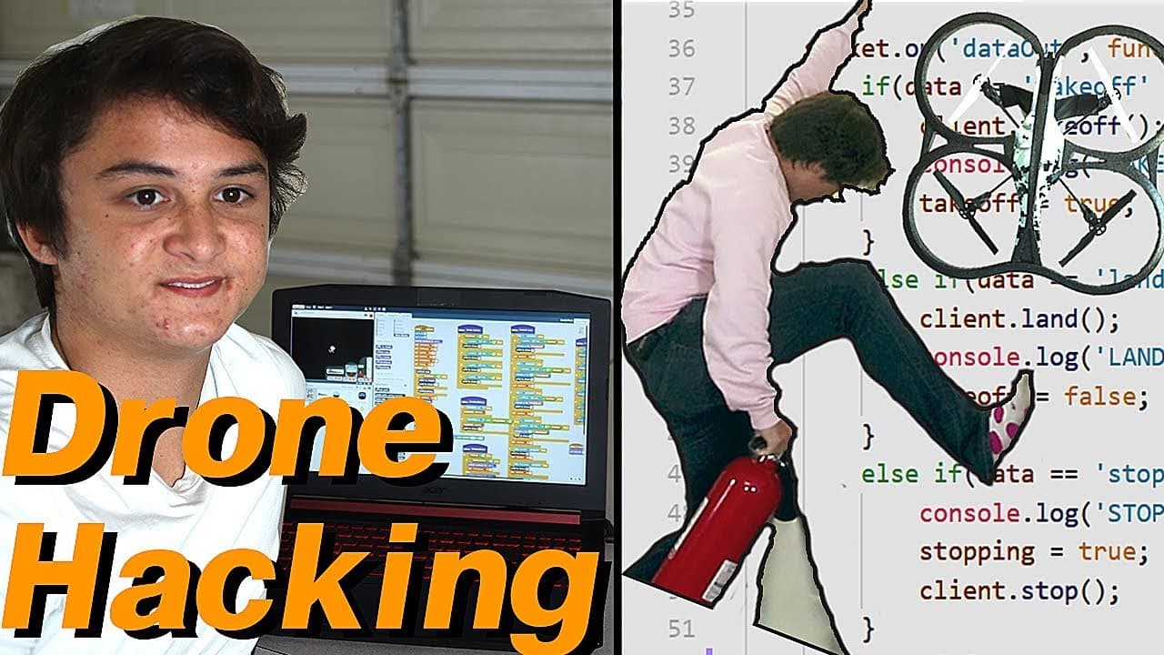 Hacking Drones With a Child's Toy