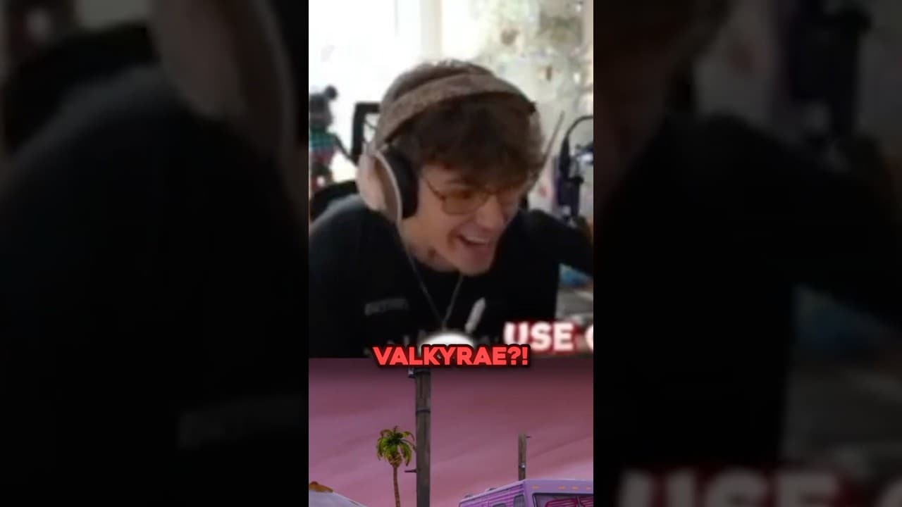 Valkyrae Made Clix RAGE 😭