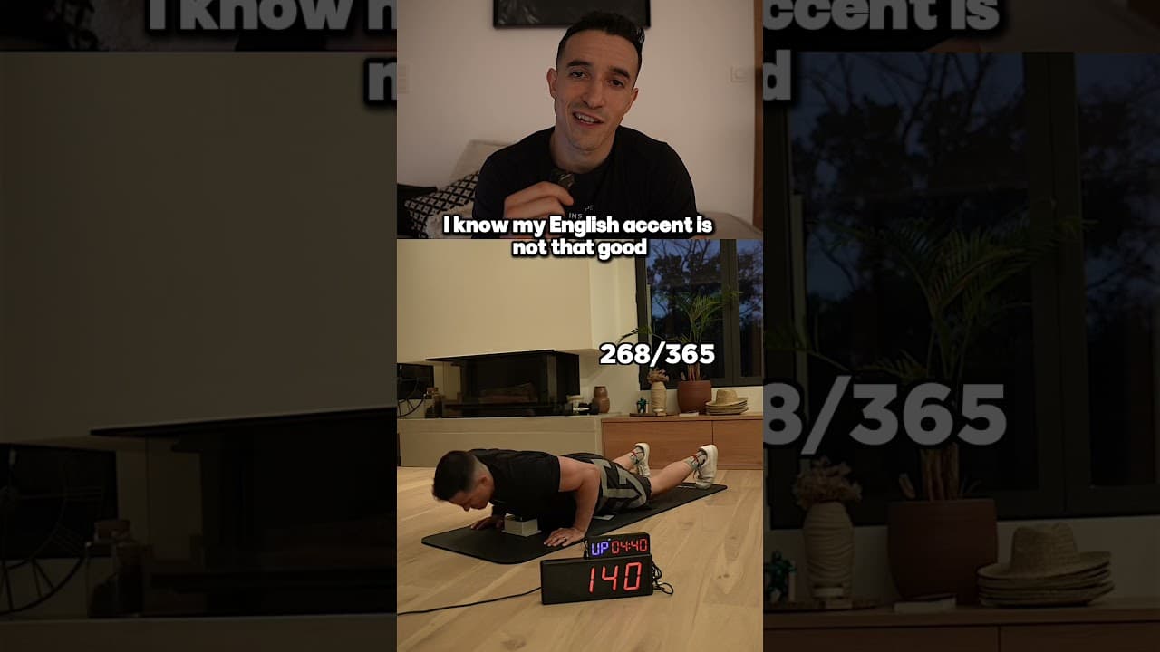 Day 268/365 one more push-up everyday for a whole year !! 😱