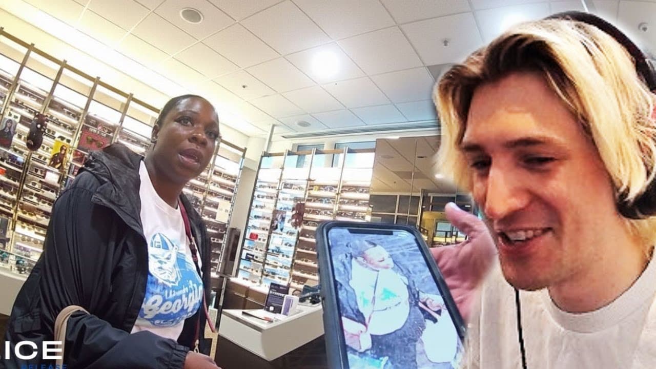 Entitled Airport Shoplifter Caught in 4K | xQc Reacts