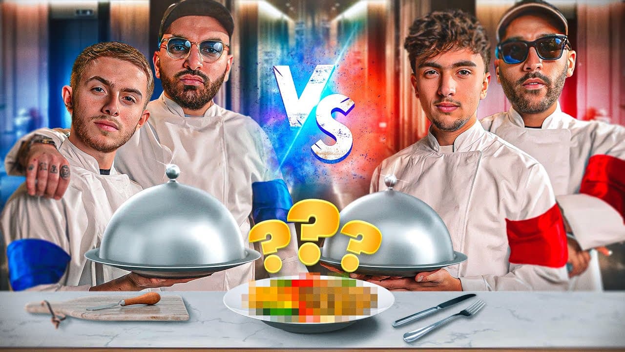 QUI SERA LE MEILLEUR CUISTOT ? (Ft. Heuss L'enfoiré, Inoxtag et Gueule d'Ange)